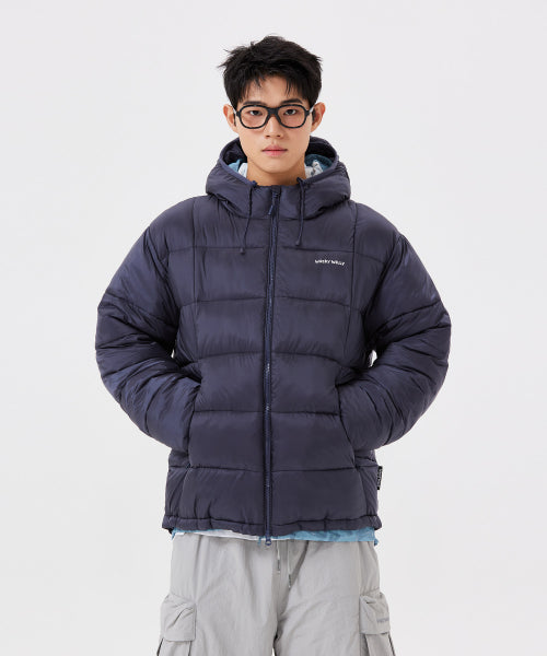 LIGHT RIPSTOP PADDED JUMPER #GISELLE同款! - 3 COLORS NAVY