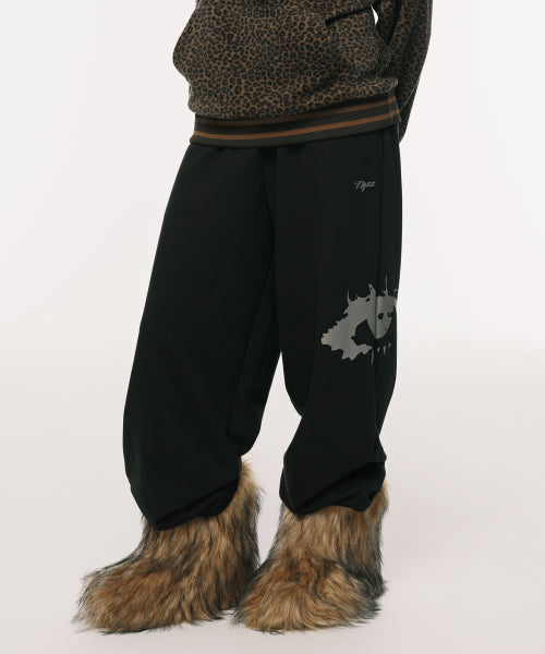 EYE SWEAT PANTS BLACK - 2 COLORS