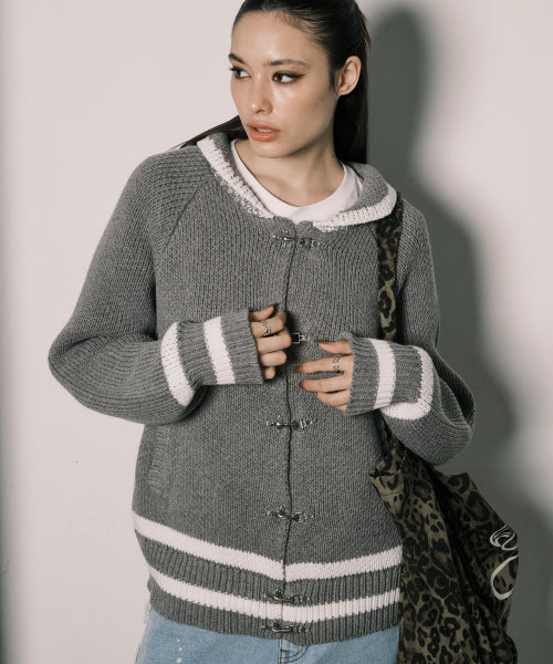 LATCH COWICHAN CARDIGAN NAVY - 2 COLORS