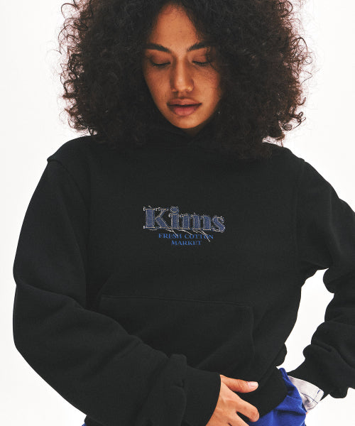 BAM DENIM APP HOODIE - 2 COLORS BLACK