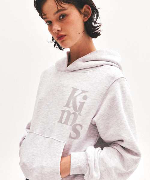 KIMS VERTICAL LOGO HOODIE - 3 COLORS GREY