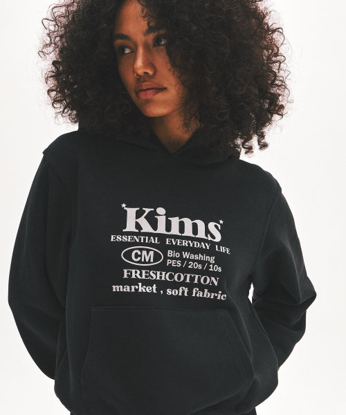 EVERYDAY BAM LOGO HOODIE - 4 COLORS BLACK