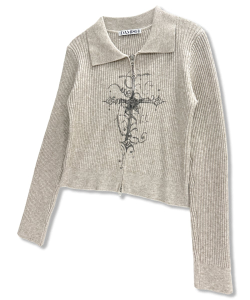 CROSS KNIT - 4 COLORS BEIGE