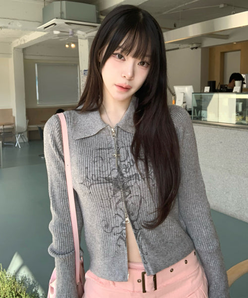 CROSS KNIT - 4 COLORS GREY