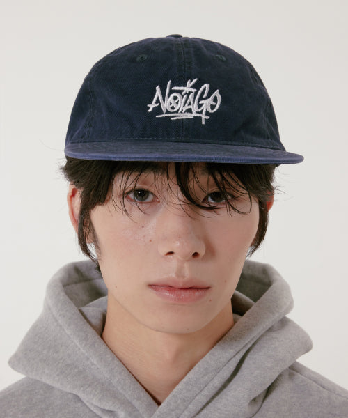 GRAFFITI LOGO SNAPBACK - 2 COLORS NAVY