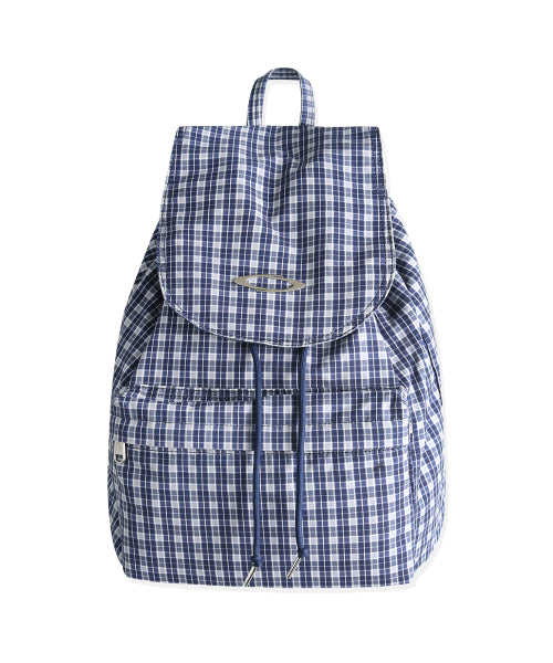 CHECK FLAP BACKPACK NAVY