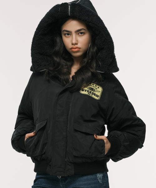 SLIDE BOMBER JACKET KHAKI - 2 COLORS