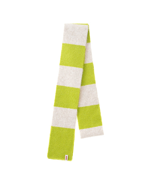 BORDER STRIPE MUFFLER - 3 COLORS GREEN