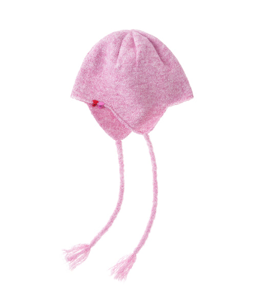 EAR FLAP HAT - 3 COLORS PINK
