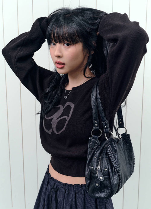 MOLLY CROP KNIT - 3 COLORS