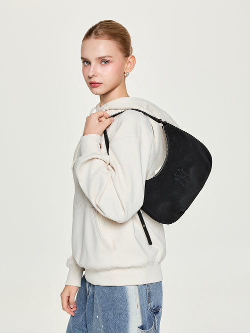 BASIC PALETTE HOBO BAG NY #KARINA同款! - 7 COLORS BLACK