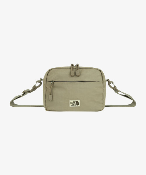 STANDARD CROSS BAG M WAXED BEIGE BROWN