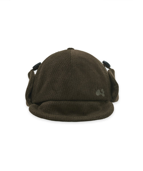 FLAP BUTTON CAP - 3 COLORS BROWN