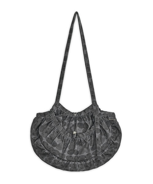 STAR DUST PRINT CROSSBODY BAG - 2 COLORS CHARCOAL