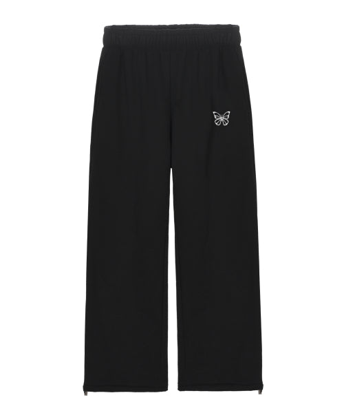 BUTTERFLY WARM COTTON SWEAT PANTS #徐睿知同款! - 2 COLORS BLACK