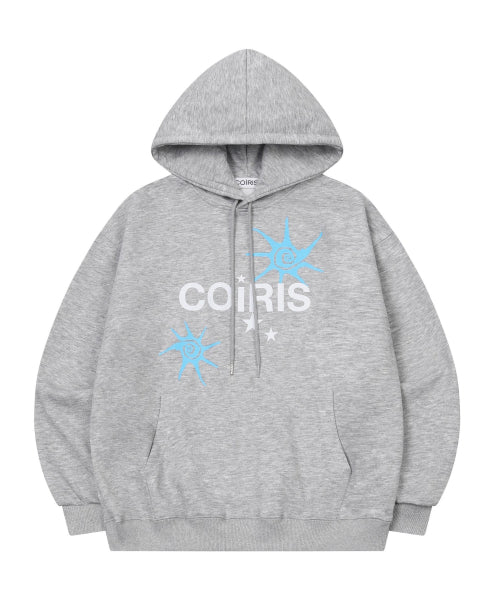 HOODIE TEE UNISEX - 2 COLORS GREY