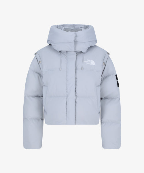 WOMEN'S NOVELTY NUPTSE DT JACKET ICE GRAY