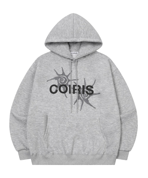 HOODIE TEE UNISEX - 2 COLORS GREY