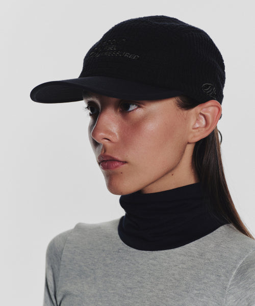 DONT FEEL PRESSURED FLEECE CAMP CAP - 2 COLORS BLACK