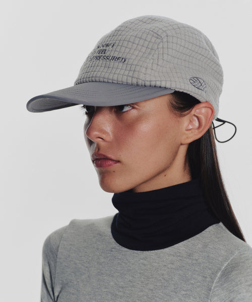 DONT FEEL PRESSURED FLEECE CAMP CAP - 2 COLORS GREY