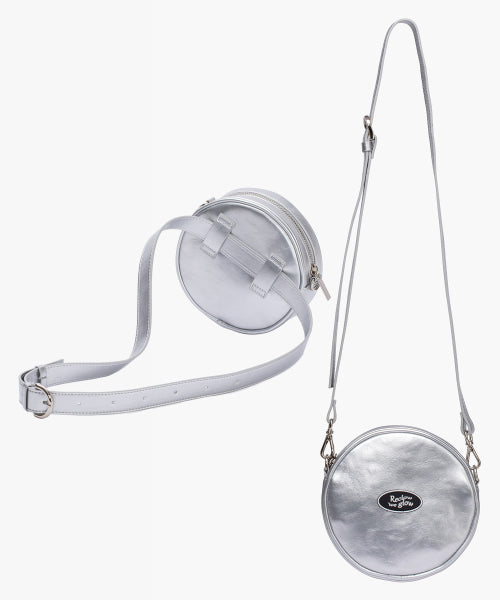 RECLOW TAMBOURINE TWO-WAY BELT BAG SILVER