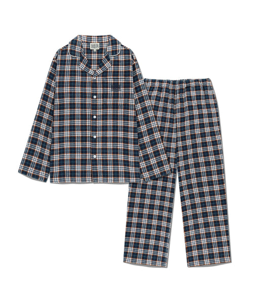 HOLIDAY LOUNGEWEAR SET UP - 2 COLORS NAVY