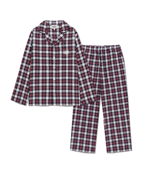HOLIDAY LOUNGEWEAR SET UP - 2 COLORS BURGUNDY