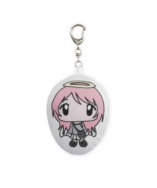 HUGYOURSKIN X JUBA CUSHION KEYRING (TOGGING) AS SHOWN