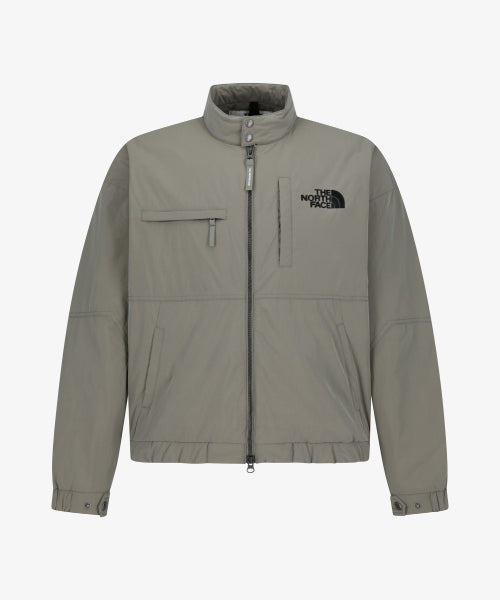UTILITY HEAT BOMBER BEIGE BROWN