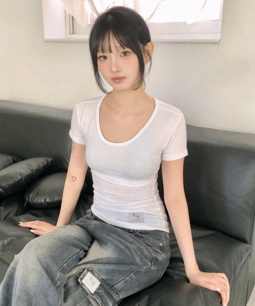 SHORT SLEEVE TEE - 3 COLORS BLACK