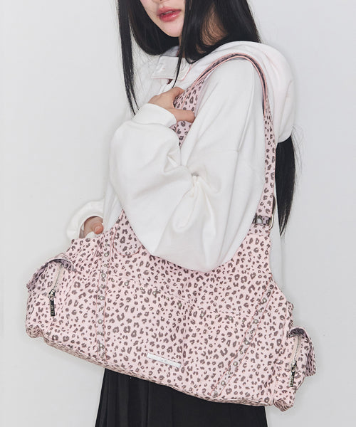 DOUBLE POCKET SHOULDER PINK - 2 COLORS PINK