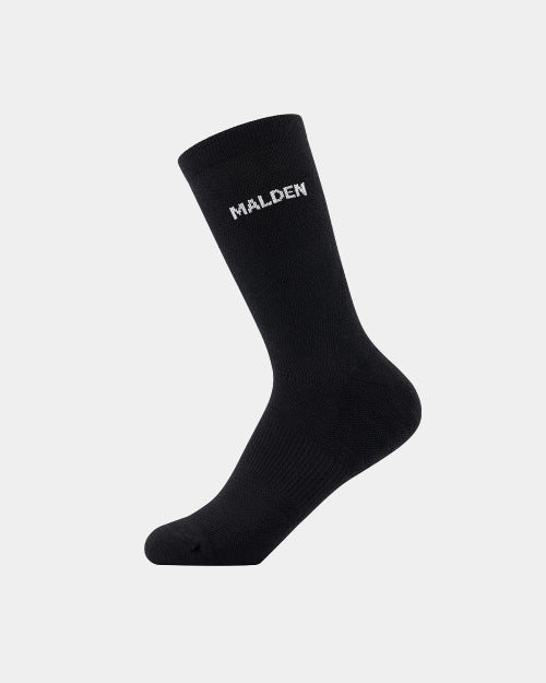 SMALL LOGO RUNNING CREW SOCKS BLACK