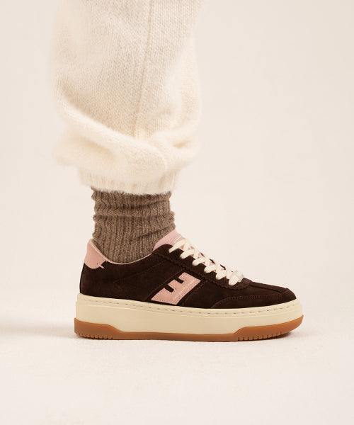 SANTOS HIGH BROWN / PINK