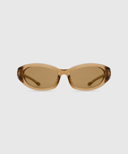 ARZA SUNGLASSES - 2 COLORS SAND CRYSTAL