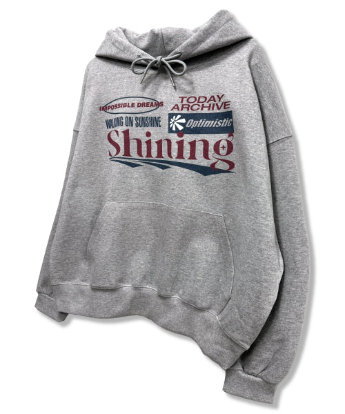 GRAPHIC HOODIE - 3 COLORS GREY