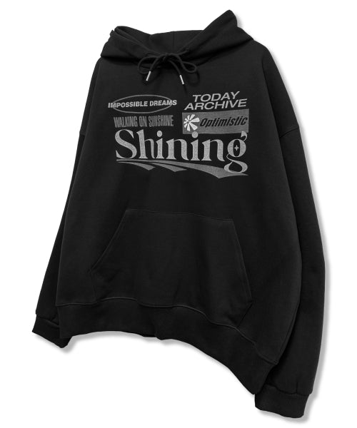 GRAPHIC HOODIE - 3 COLORS BLACK