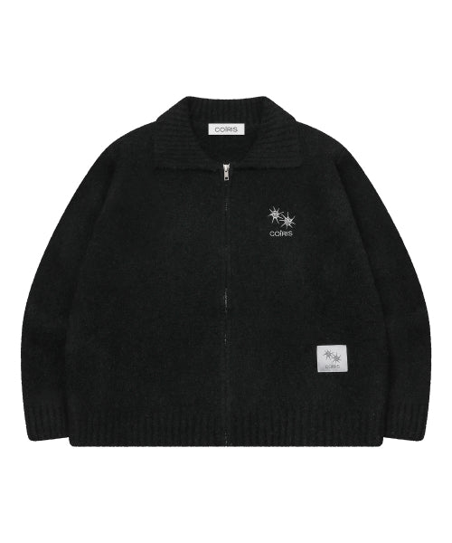 COLLAR KNIT - 3 COLORS BLACK
