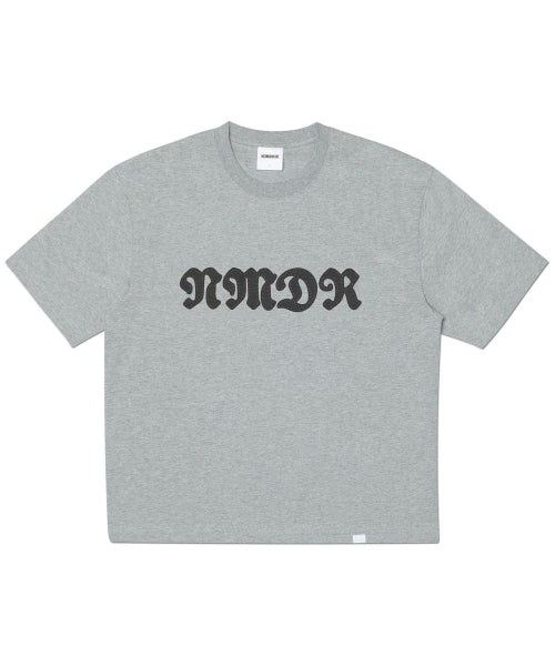WAFFLE PATCHED CROP T-SHIRT - BLACK - 2 COLORS