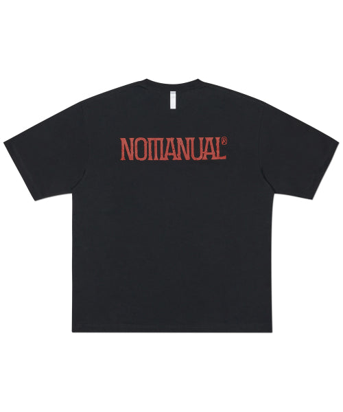 TWO FACE LOGO T-SHIRT - BLACK - 2 COLORS