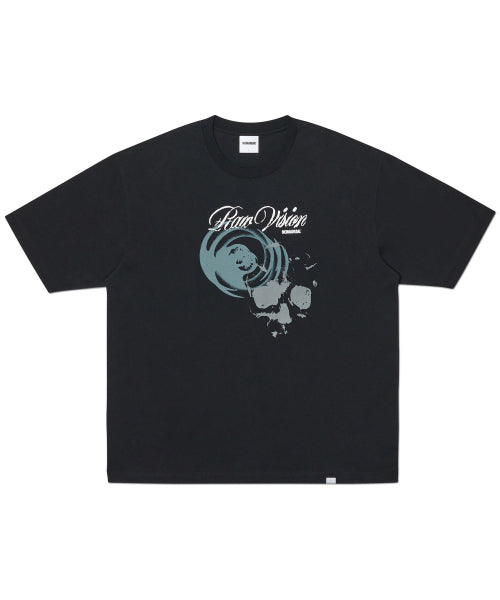 C SKULL T-SHIRT - WHITE - 2 COLORS