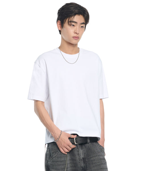 NM CROP T-SHIRT - BLACK - 4 COLORS