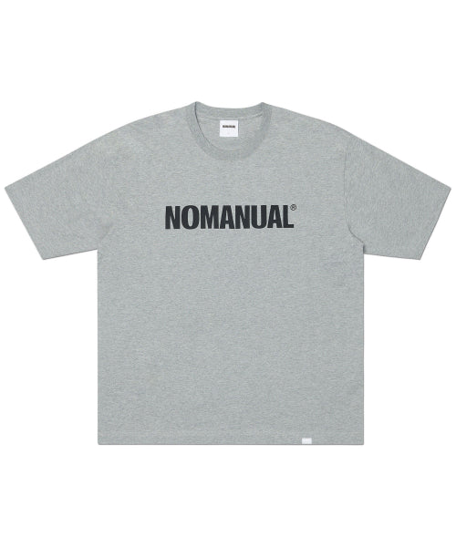 NM TEXT LOGO T-SHIRT - BLACK - 3 COLORS