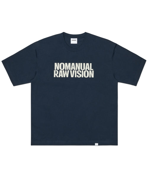 ROUGH TEXTURE PRINT T-SHIRT - BLACK - 3 COLORS