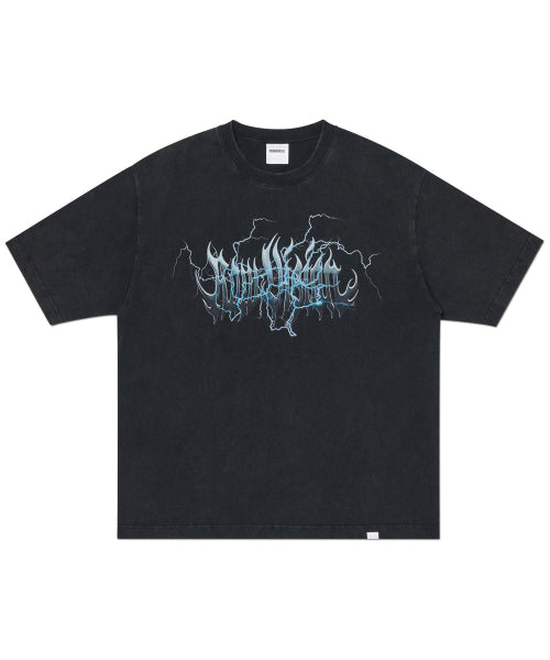 LIGHTNING RAW VISION T-SHIRT - WASHED BLACK - 2 COLORS