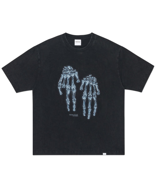 METAL F.S T-SHIRT - WASHED BLACK - 2 COLORS