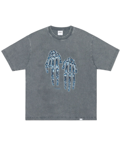 METAL F.S T-SHIRT - WASHED BLACK - 2 COLORS