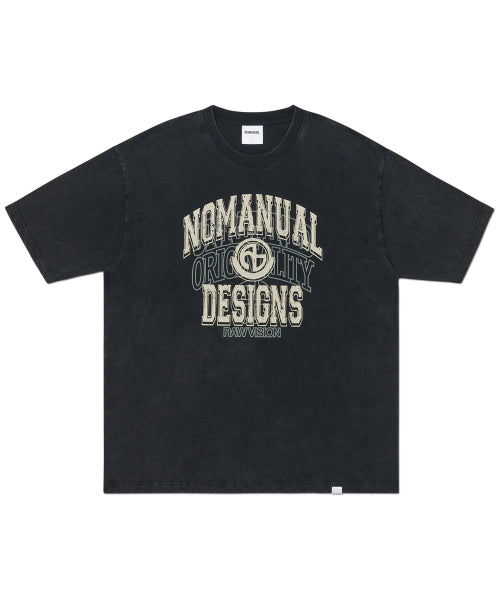 LAYERED ARCH GRAPHIC T-SHIRT - WASHED NAVY - 3 COLORS