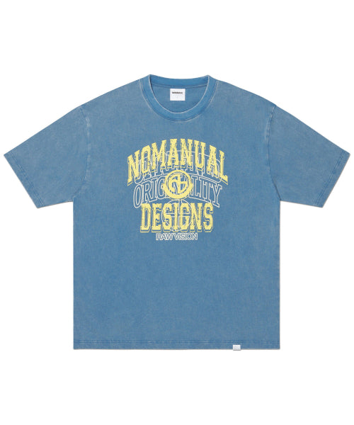 LAYERED ARCH GRAPHIC T-SHIRT - WASHED NAVY - 3 COLORS