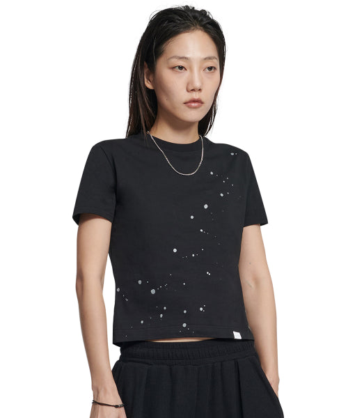 NM PAINTED T-SHIRT - BLACK - 2 COLORS