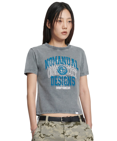 LAYERED ARCH GRAPHIC T-SHIRT - WASHED NAVY - 3 COLORS